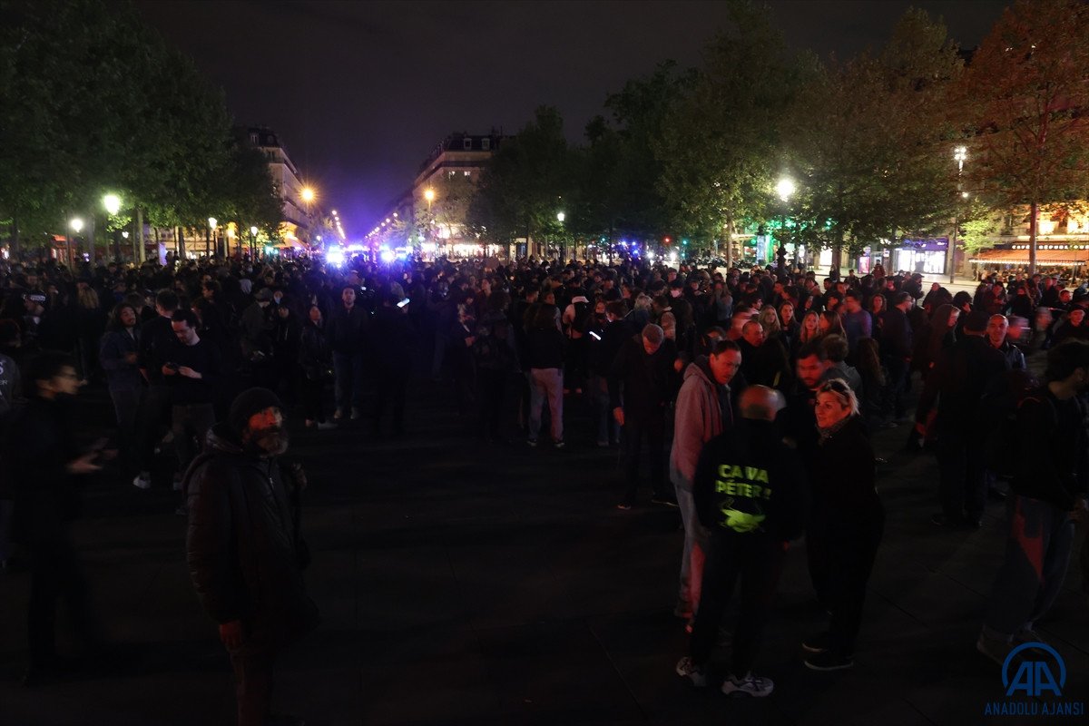 Fransa da Macron karşıtları sokaklara çıktı #10