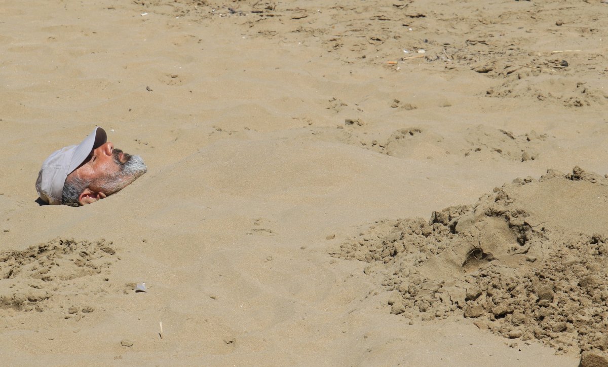 Mersin’de sıcağı gören denize koştu  #10