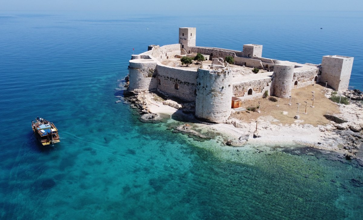 Mersin’de sıcağı gören denize koştu  #3