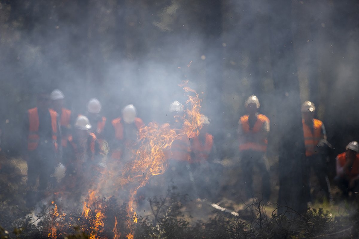 Ormancılar yangınlarla mücadeleye Antalya da hazırlanıyor #4