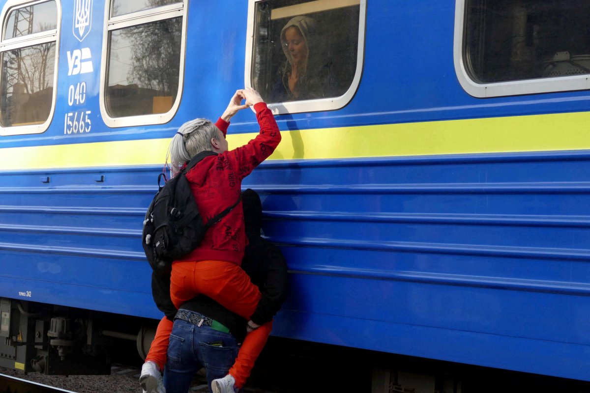 Ukrainian civilians evacuated from Odessa #2