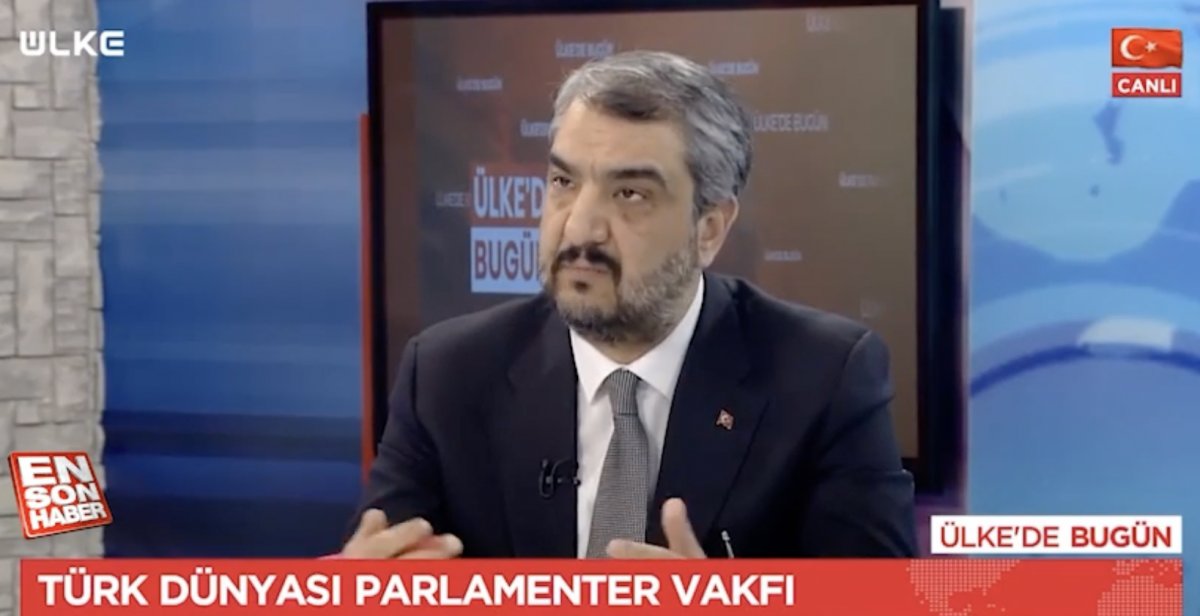 Abdullah Çalışkan, Türk Dünyası Parlamenter Vakfı nı anlattı #1