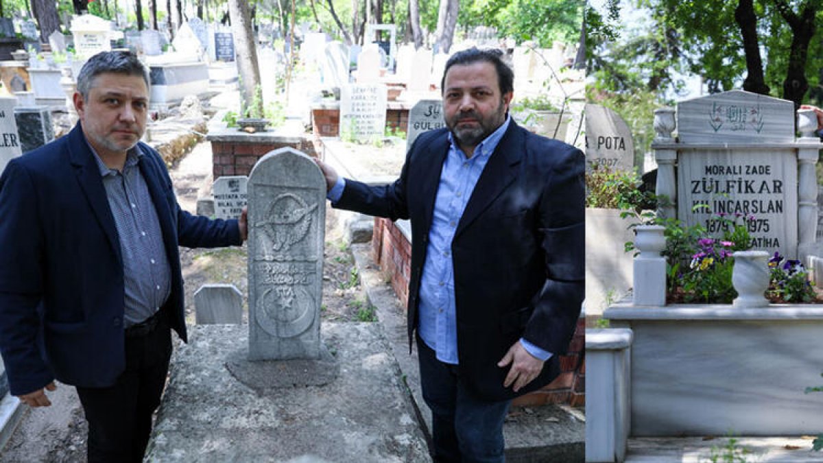 Atatürk ün istihbaratçısının kabri, 70 bin mezar arasından bulundu #1