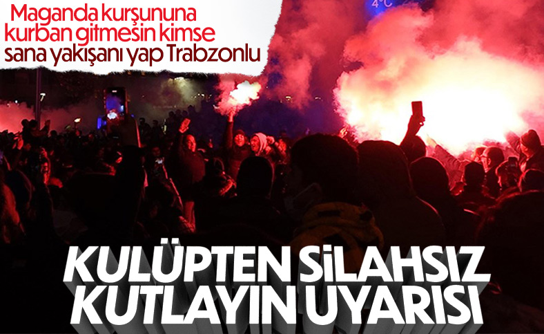 Trabzonspor'dan taraftara duygusal videolu uyarı