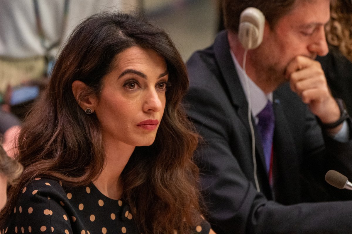 Amal Clooney Ukraine