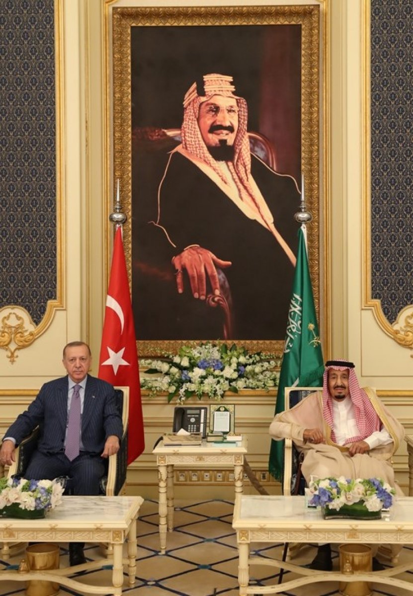 Cumhurbaşkanı Erdoğan, Suudi Arabistan da #4
