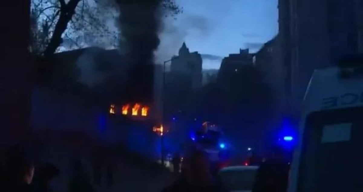 Ukrayna’nın başkenti Kiev de patlama #2