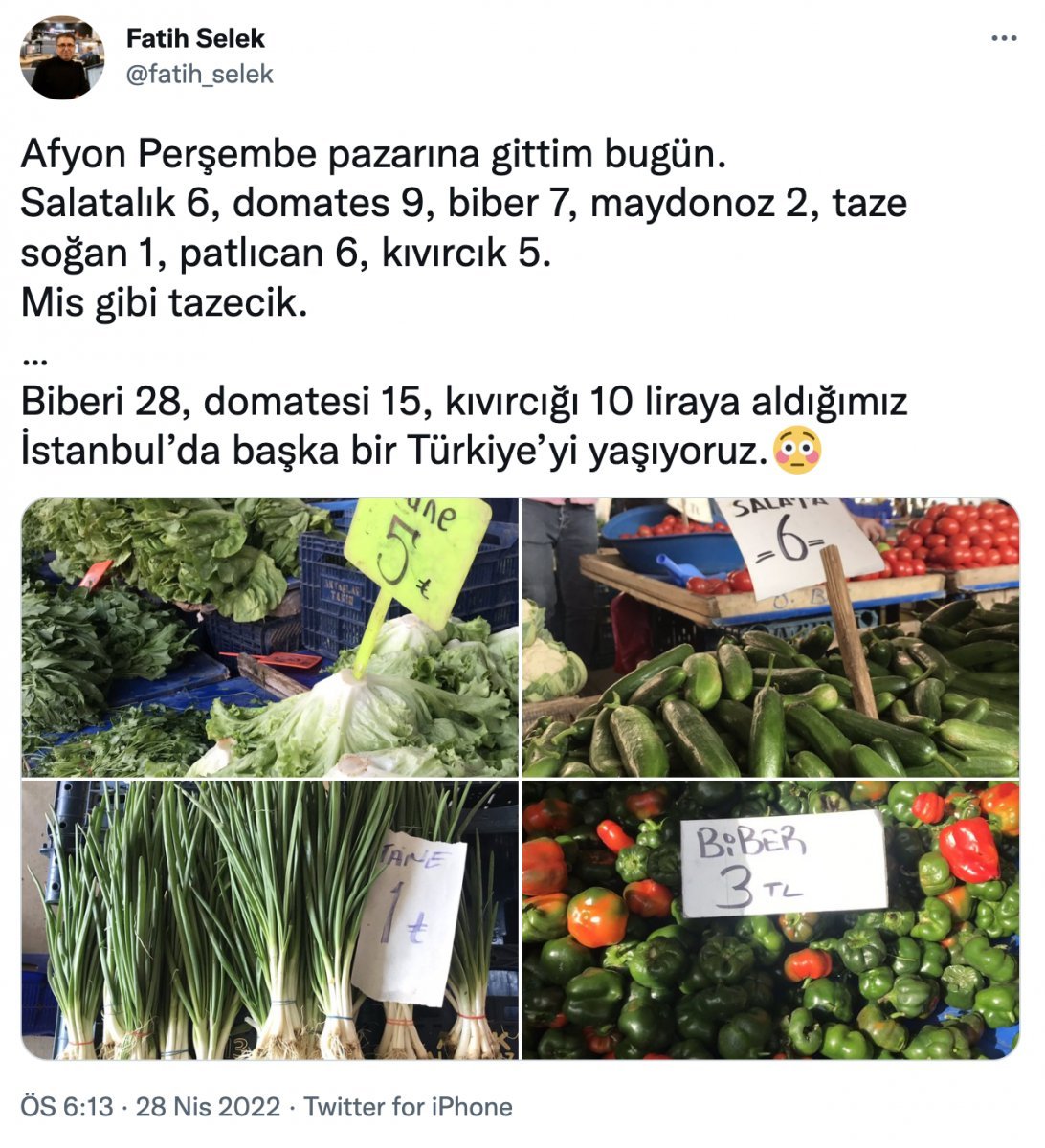İstanbul da fiyatı uçan sebzeler Anadolu da yarı fiyatına #1