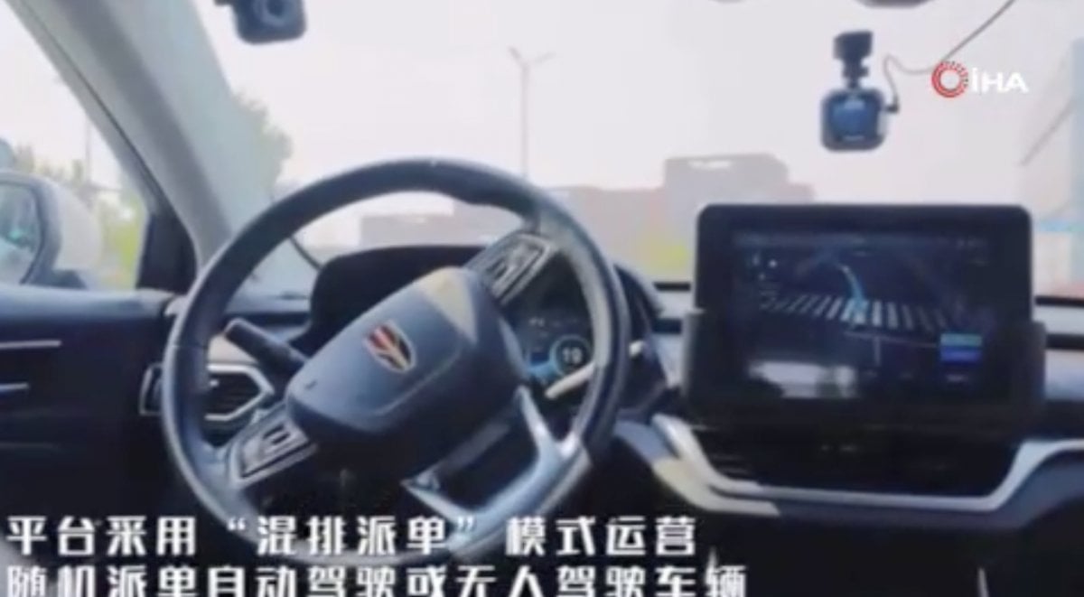 Sürücüsüz taksiler Pekin yollarında #2