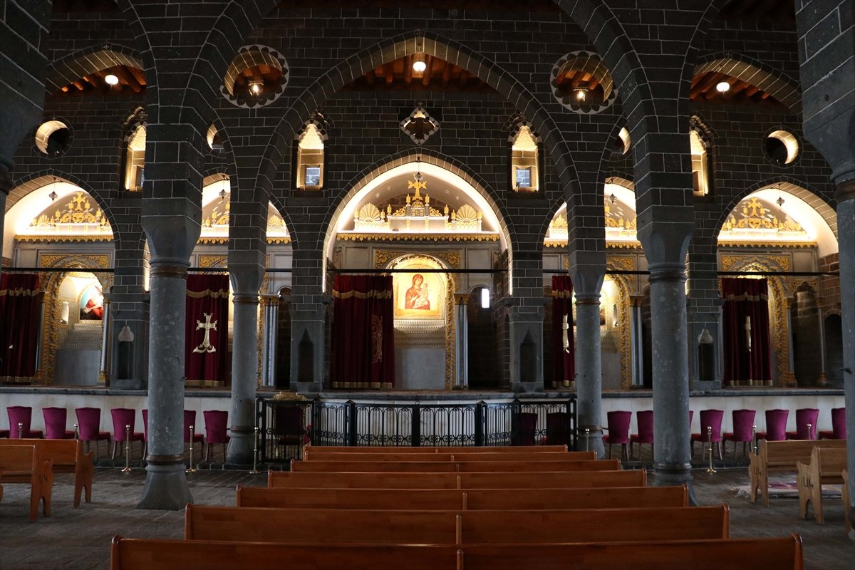 Diyarbakır da PKK nın zarar verdiği kiliseler onarıldı #1