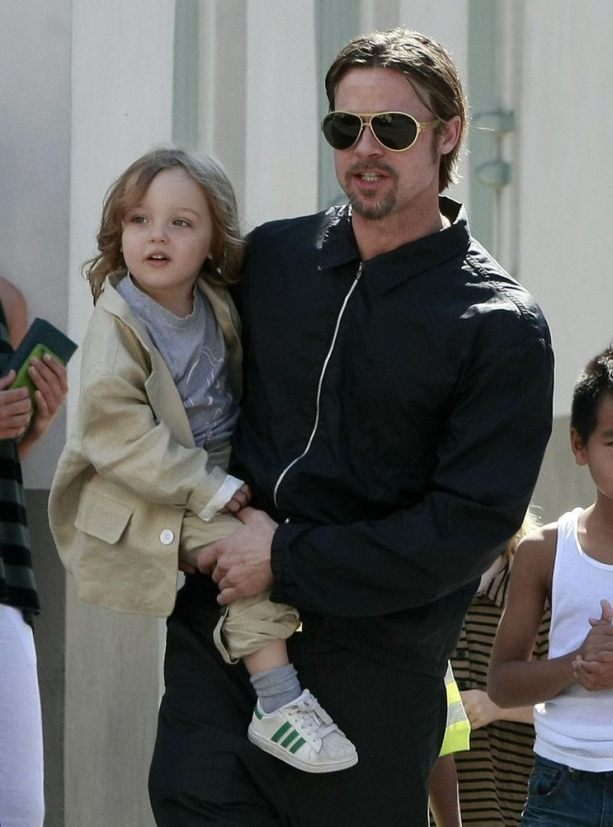Angelina Jolie ile Brad Pitt in kızı Shiloh büyüdü #2