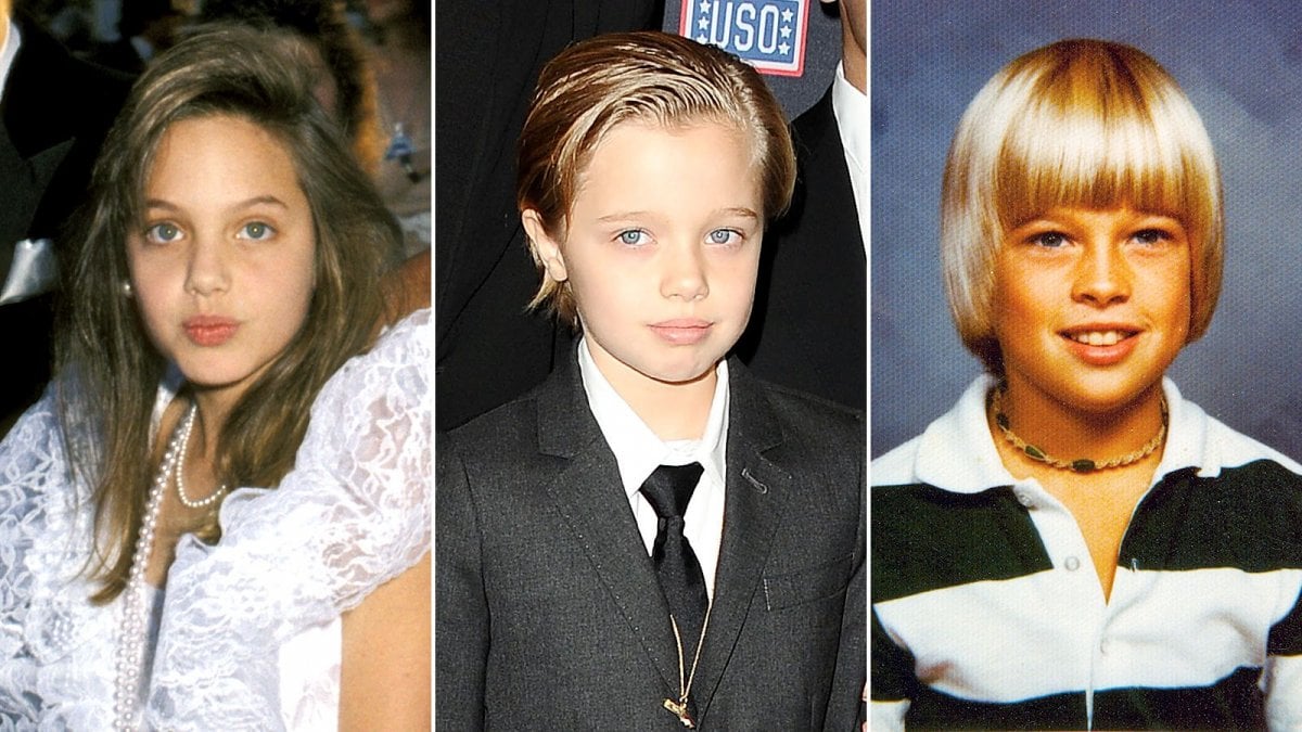 Angelina Jolie ile Brad Pitt in kızı Shiloh büyüdü #3