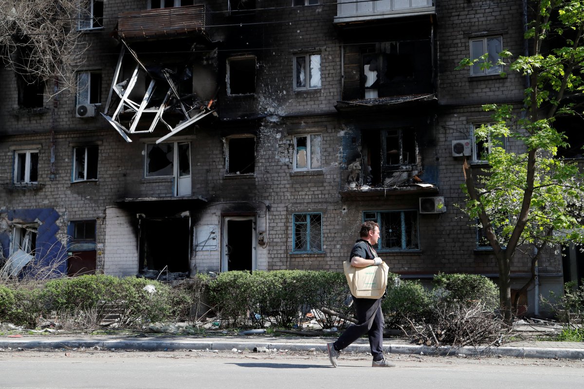 The final state of Mariupol under attack #11