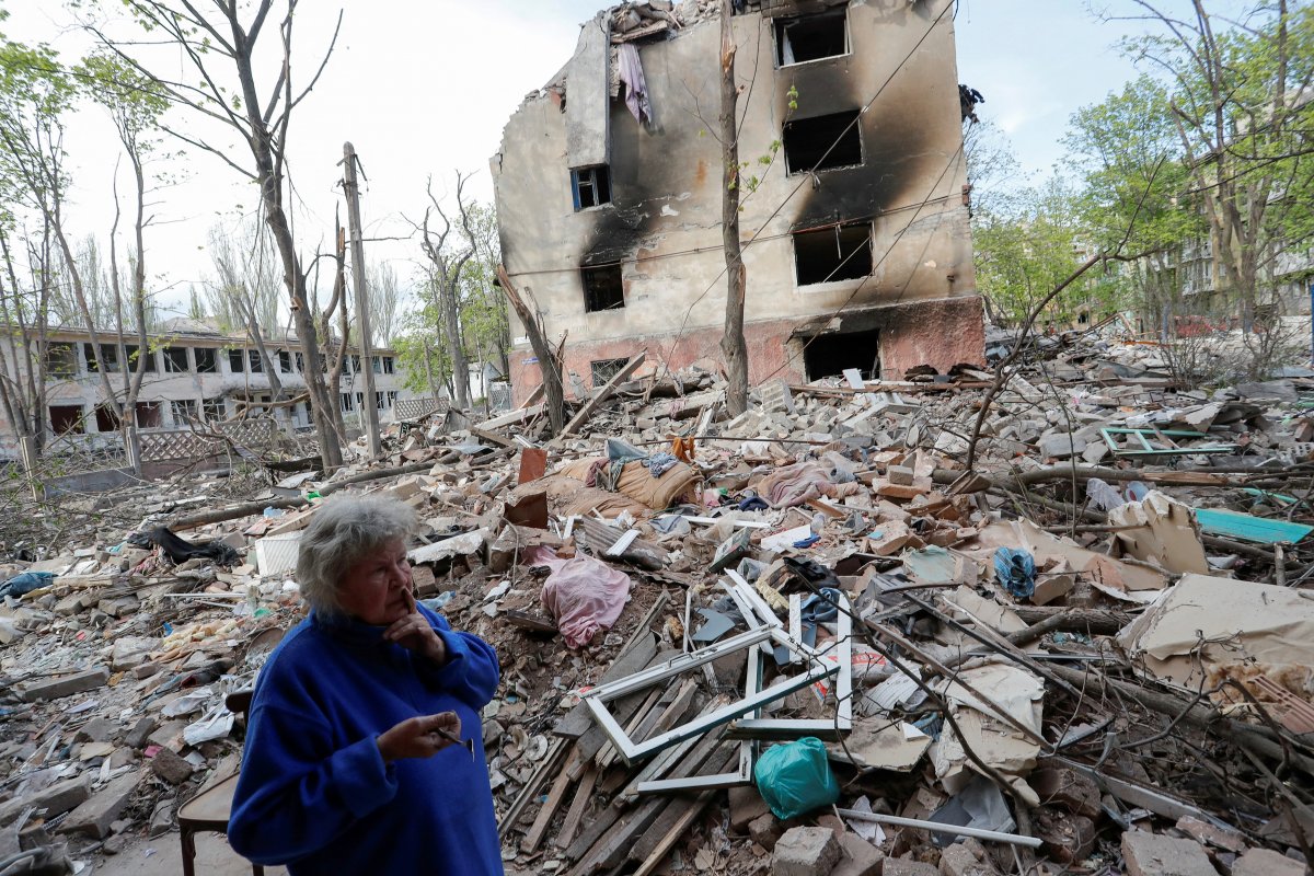 Final state of Mariupol under attack #4