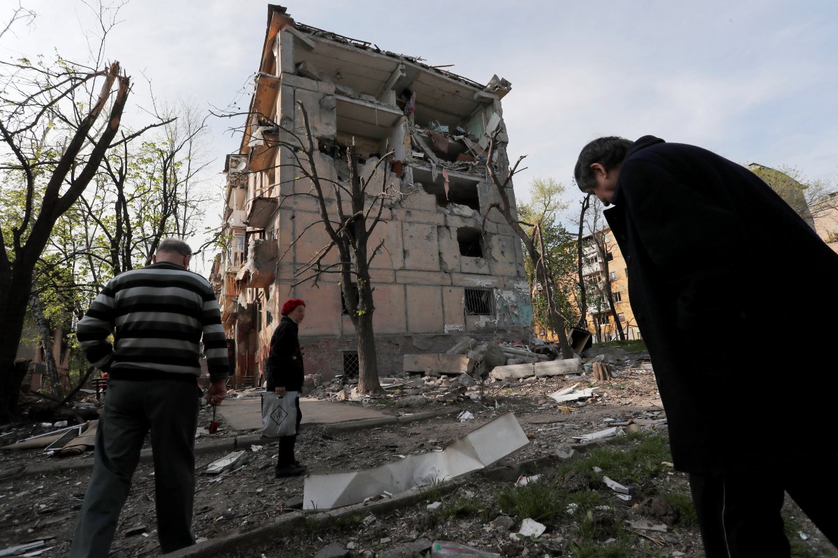 Final state of Mariupol under attack #10