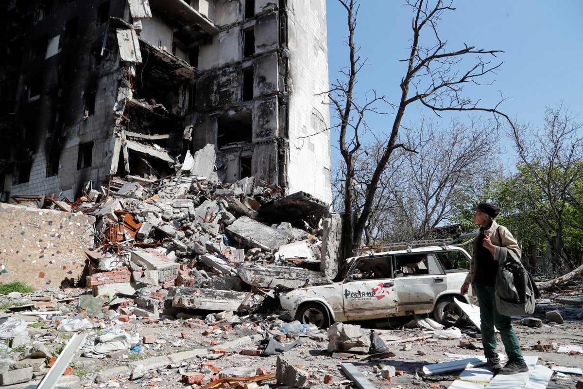 Final state of Mariupol under attack #12