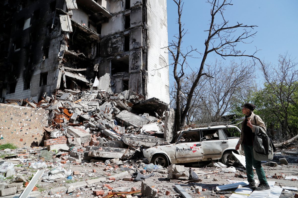 Final state of Mariupol under attack #12