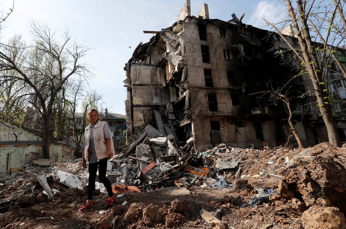 Final state of Mariupol under attack #7