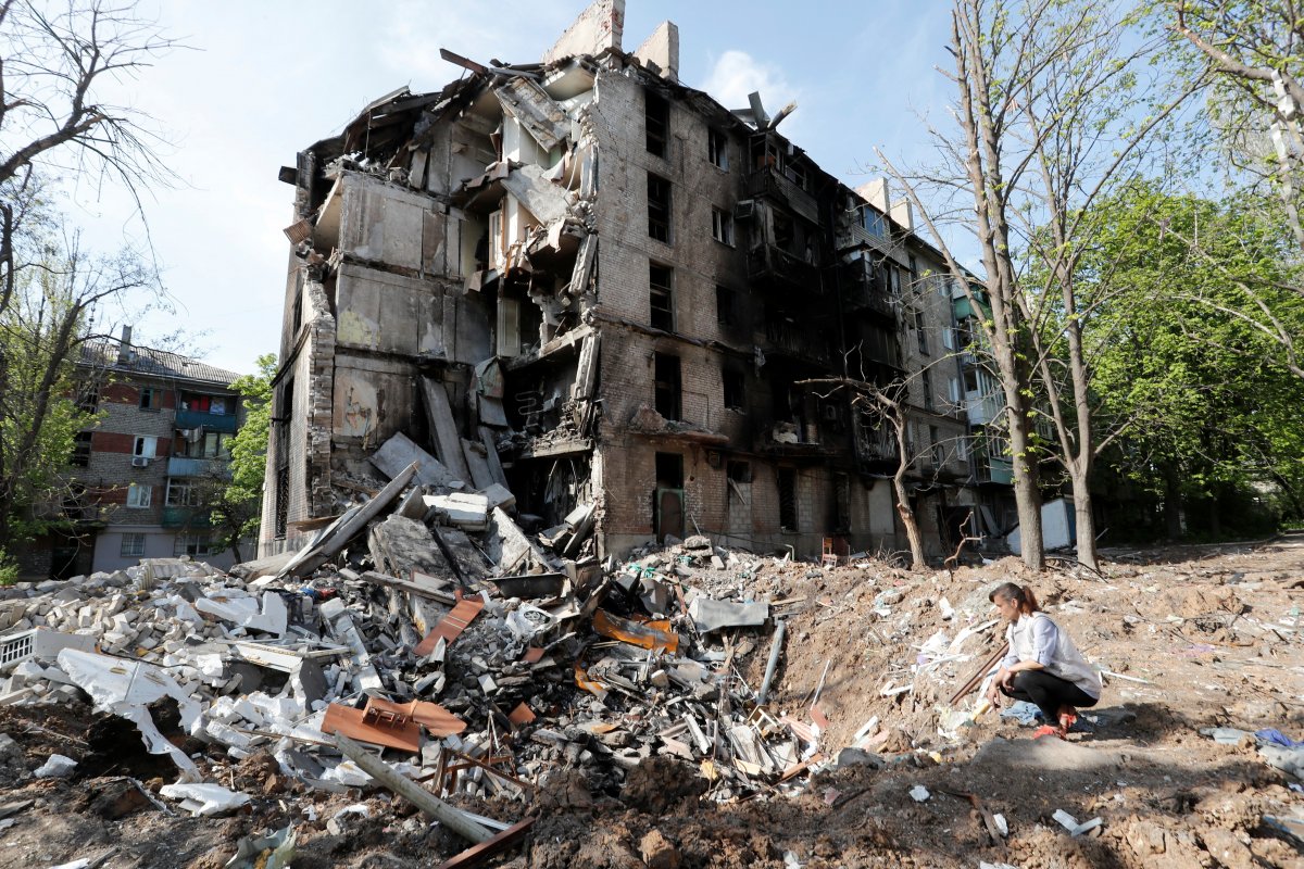 Final state of Mariupol under attack #8