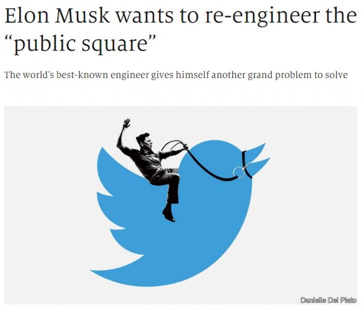 Economist: Elon Musk, kamusal alanı yeniden dizayn etmek istiyor
