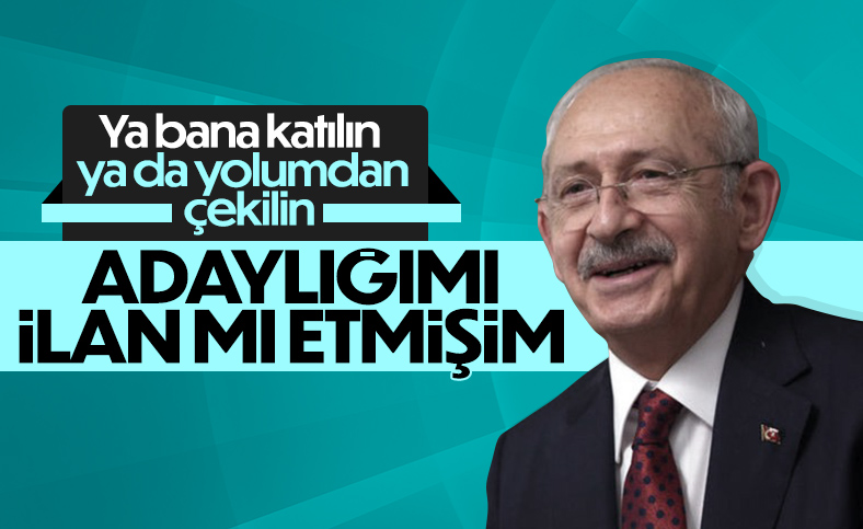 Kemal Kılıçdaroğlu'na 'Yolumdan çekilin' sözleri soruldu