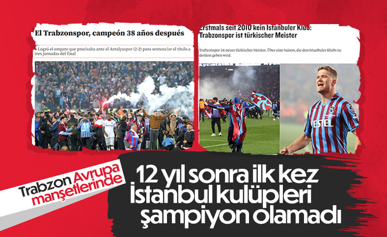 Trabzonspor, Avrupa manşetlerinde