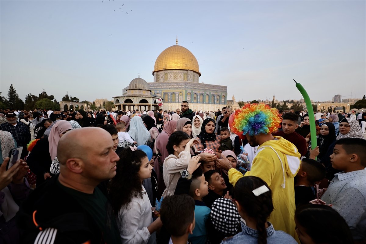 Eid prayer in Masjid al-Aqsa was held with 200 thousand people #7
