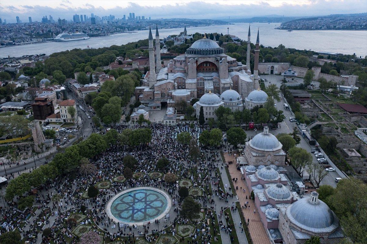 Ayasofya-i Kebir Camii ni 104 binden fazla kişi ziyaret etti #7