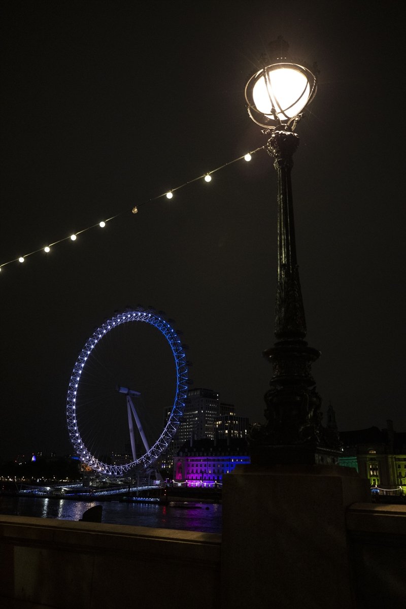 London Eye illuminated during Eid al-Fitr #6