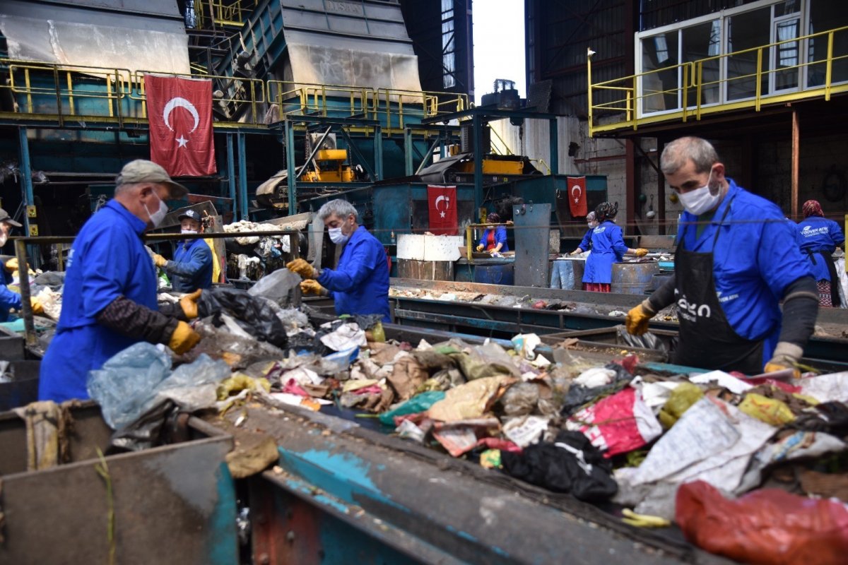 Samsun'da günlük 40 ton atık ekonomiye kazandırılıyor