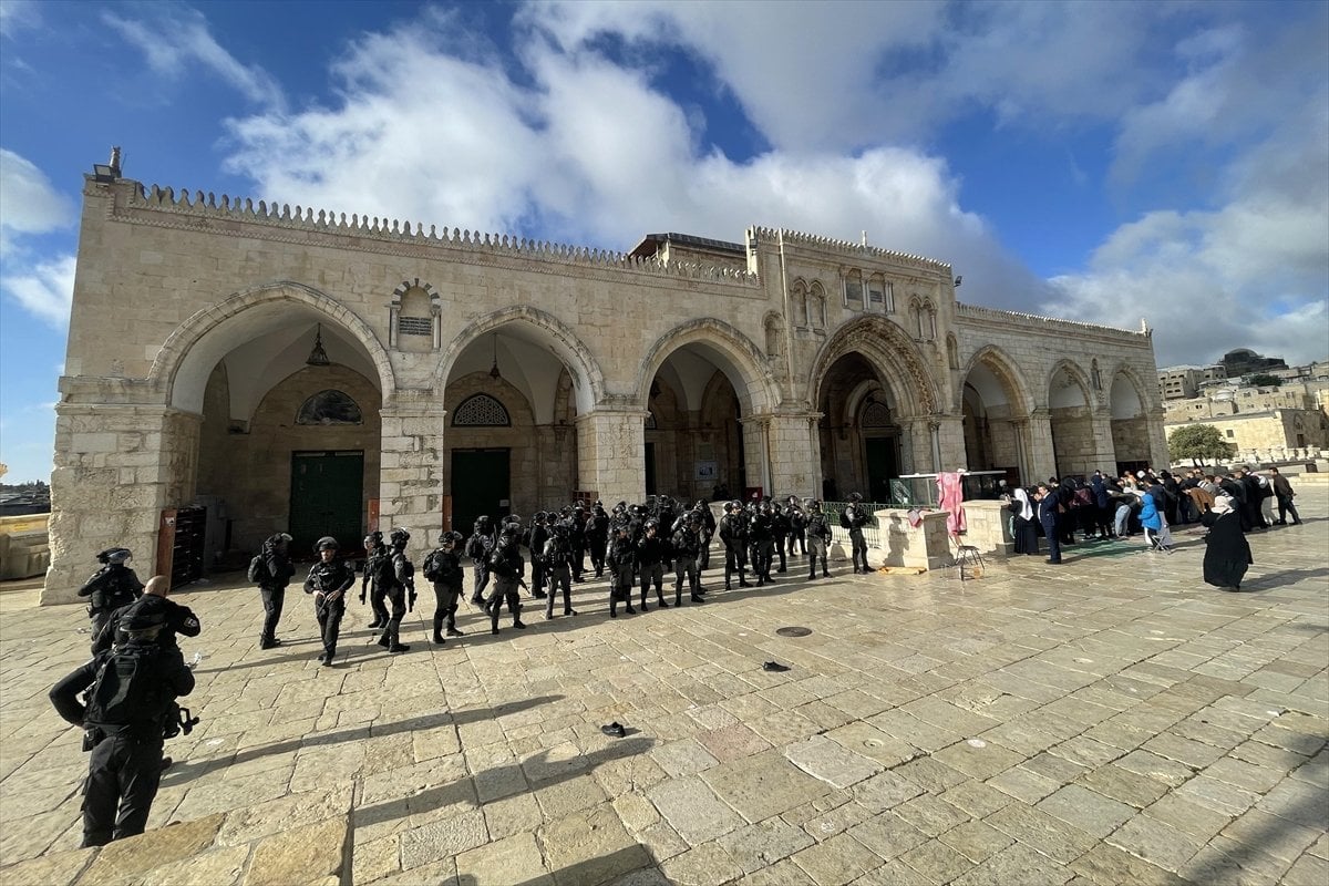 Raid on Masjid al-Aqsa from fanatical Jews #2