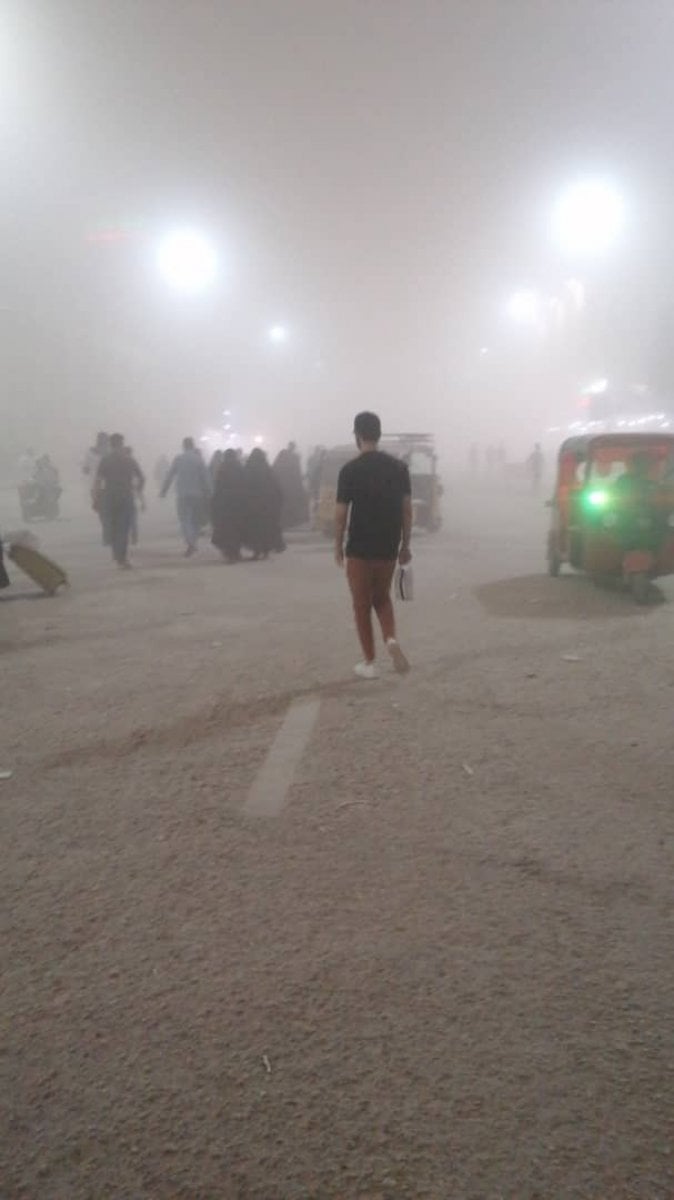 Sandstorm again in Iraq: Flights suspended #3