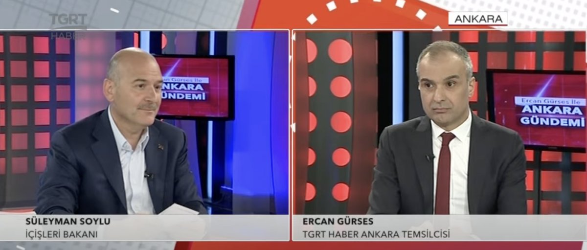 Süleyman Soylu mülteci eleştirilerine cevap verdi #1