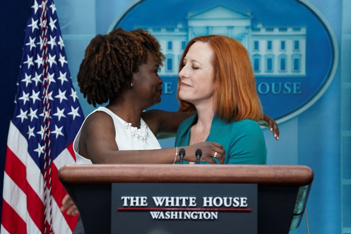 A first for the White House: Karine Jean-Pierre is the new spokesperson #1