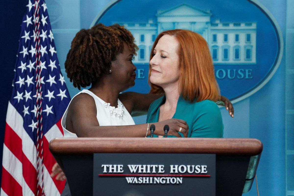 A first for the White House: Karine Jean-Pierre is the new spokesperson #1