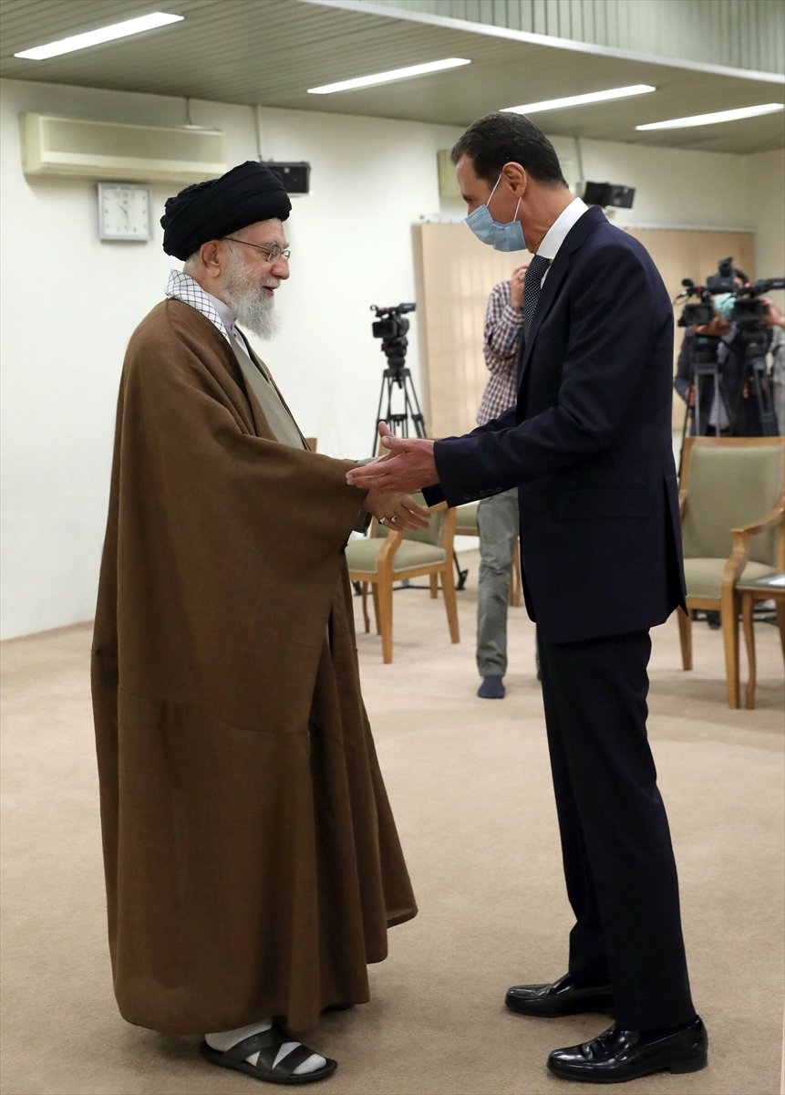 Assad held talks in Iran #8
