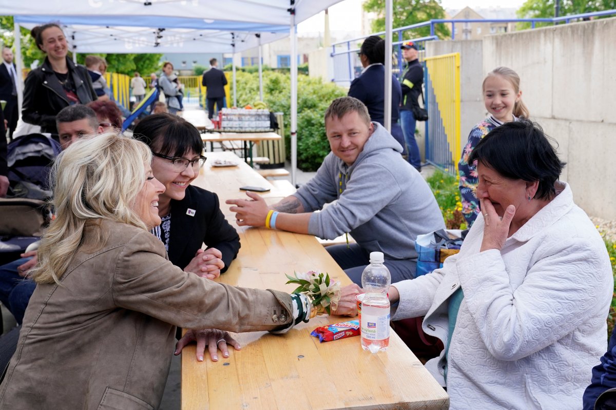 Jill Biden meets Ukrainian mothers and their children #2