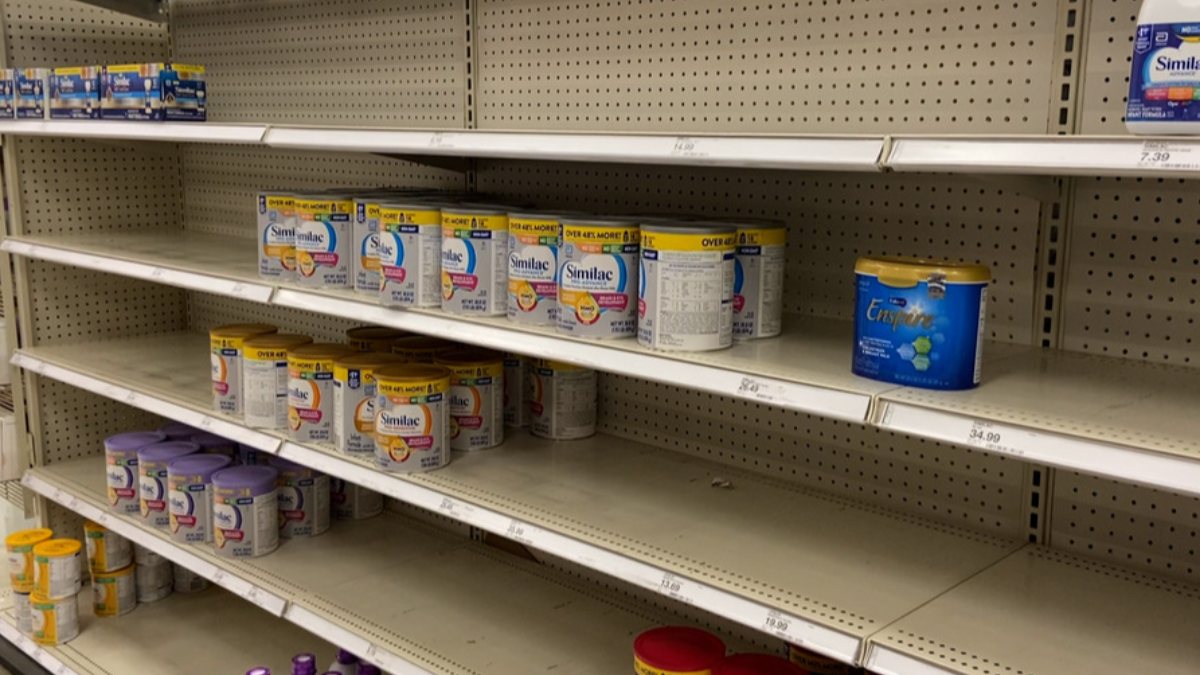 There is a baby food shortage in the US Kimdeyir