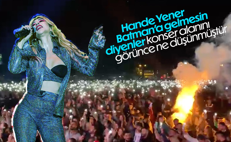 Giyimi nedeniyle Batman'da istenmeyen Hande Yener