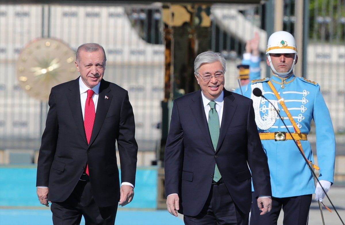 Kazakistan Cumhurbaşkanı Tokayev Ankara da #3