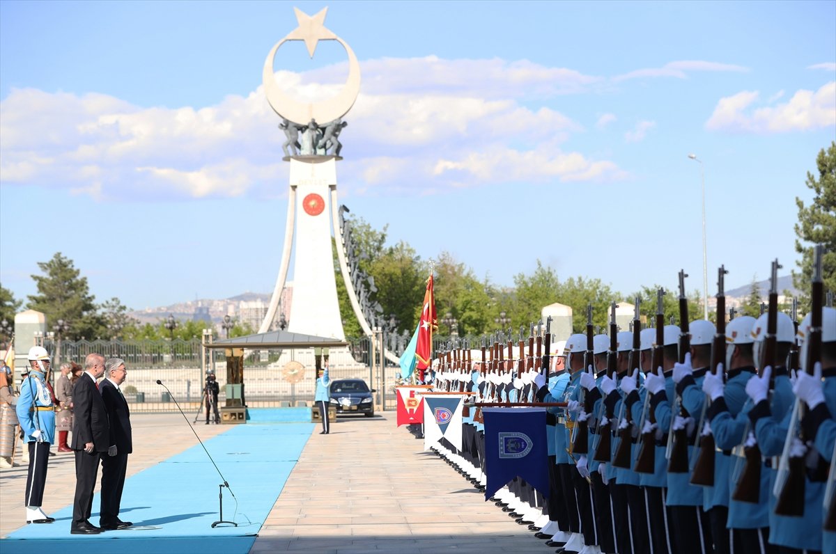 Kazakistan Cumhurbaşkanı Tokayev Ankara da #6