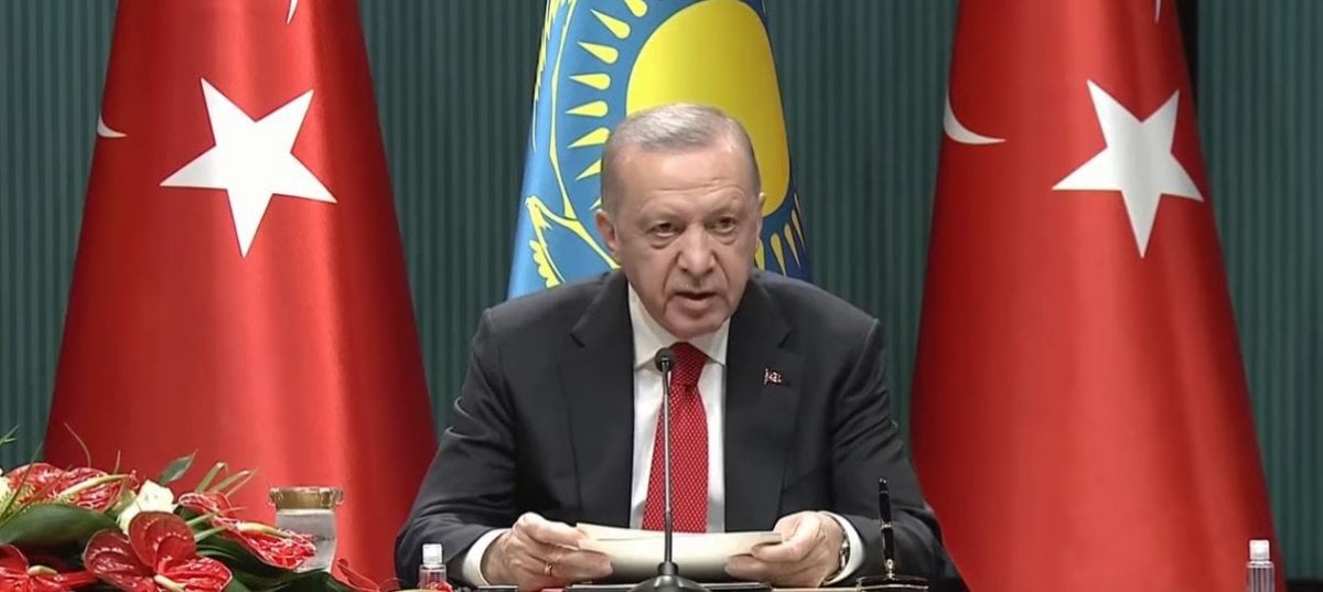 Cumhurbaşkanı Erdoğan ve Kazakistan Cumhurbaşkanı Tokayev den ortak açıklama #1