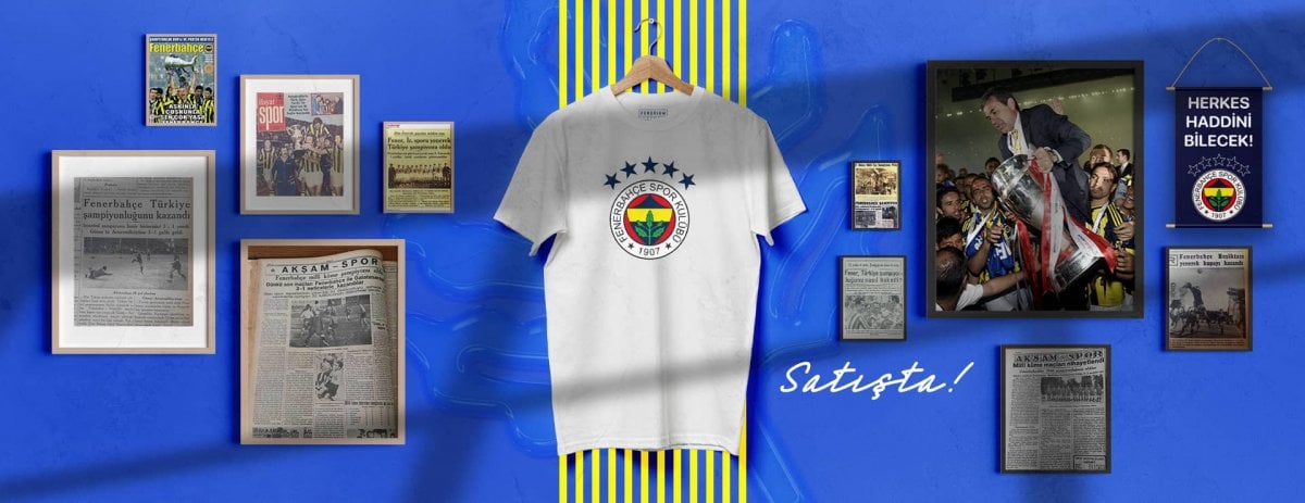 Fenerbahçe, 5 yıldızlı tişört çıkardı #1