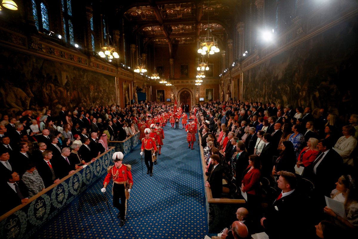 Queen Elizabeth did not attend the opening ceremony in parliament #8