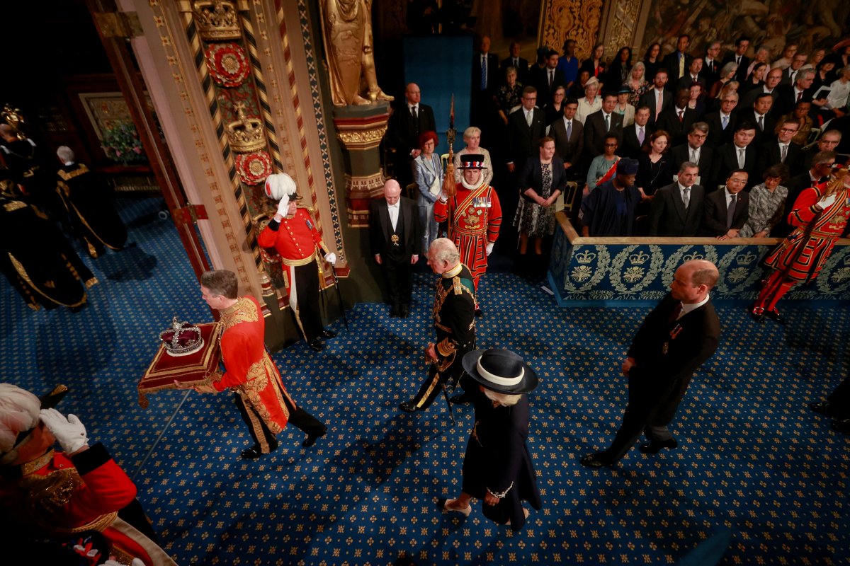 Queen Elizabeth did not attend the opening ceremony in parliament #6
