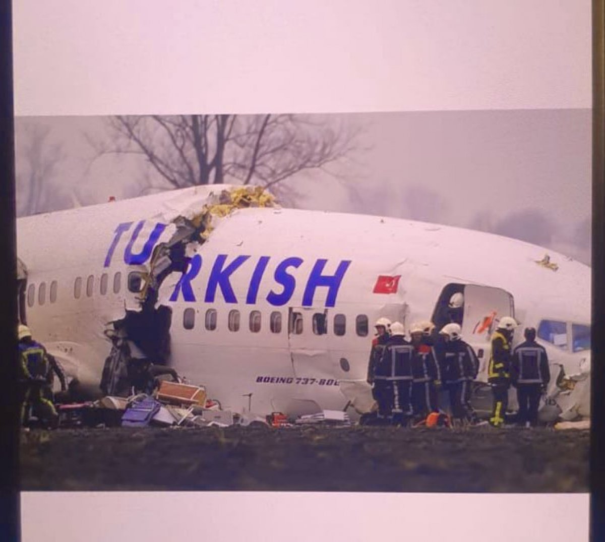 Panic in the Turkish plane preparing to take off from Israel #2