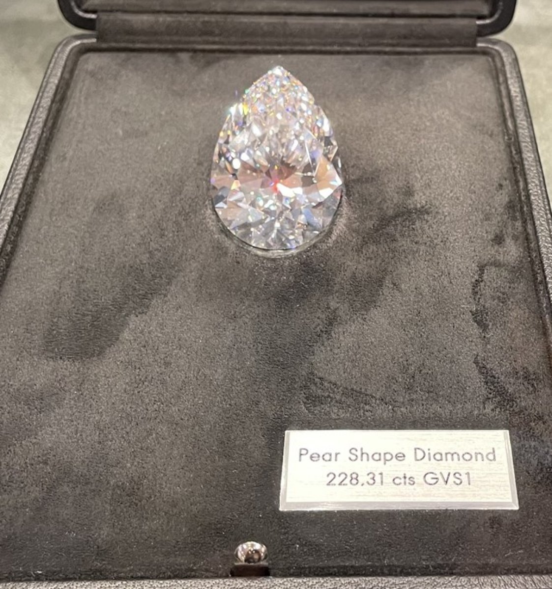 Kaya, the world's largest diamond, sold for $ 18.8 million #1