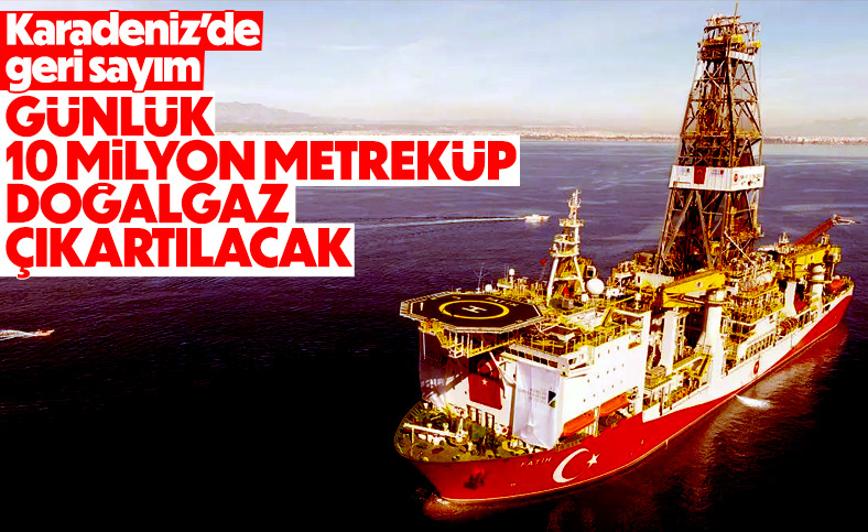 2023'te Karadeniz'den günde 10 milyon metreküp doğalgaz çıkartılacak
