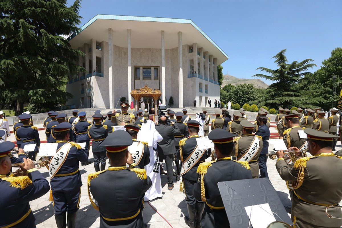 Emir of Qatar Al Sani in Iran #8