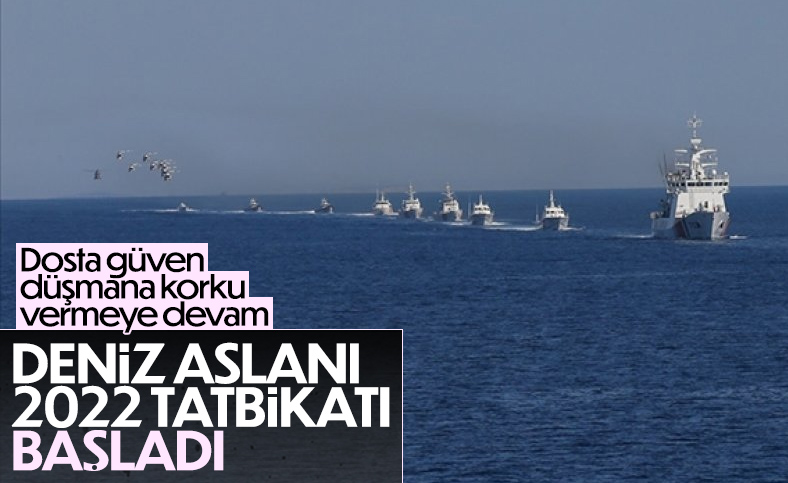 Deniz Aslanı tatbikatı 4 yıl aranın ardından başladı